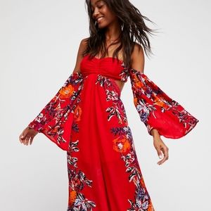 Free People Falling Flowers Jumpsuit